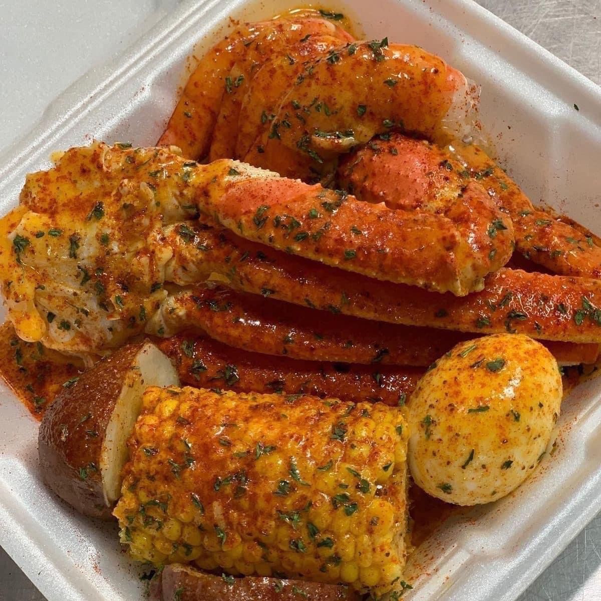 Sea food barquettes